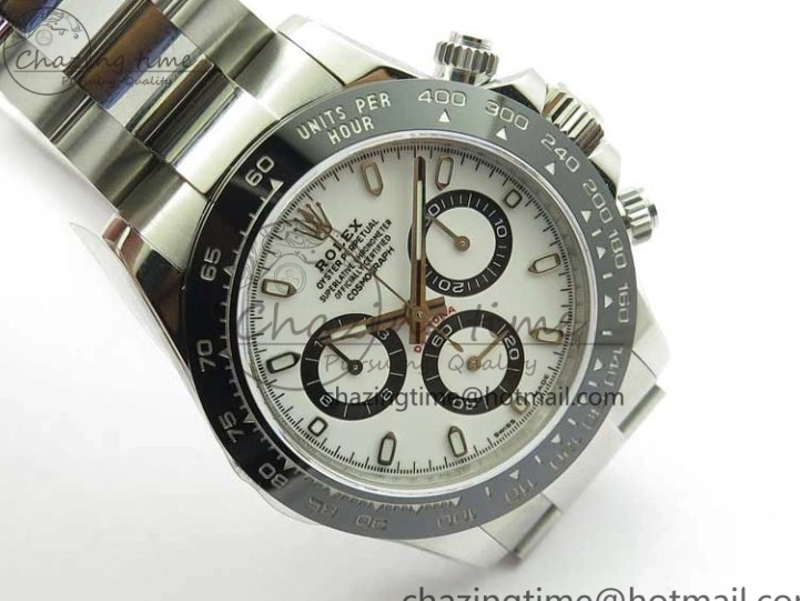 Daytona 1:1 Best and V4 SA4130 Case White 116500 Noob 904L Dial Bracelet Edition SS 0318